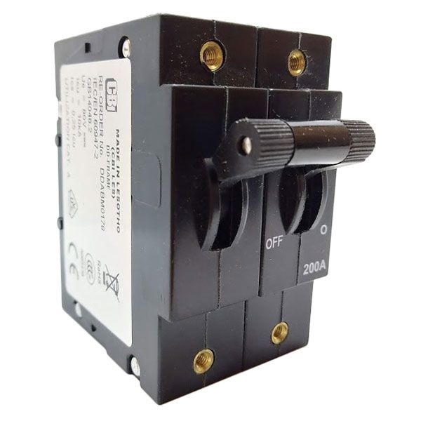 Автоматичний вимикач магнітно-гідравлічний 2AAMX2NASK200BXX-XXXXXBHVAX3-C