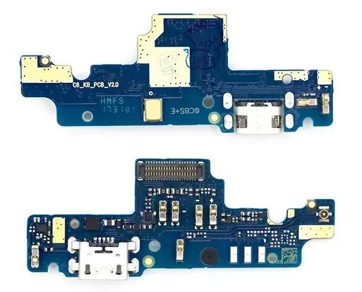 Нижняя плата Xiaomi Redmi Note 4X с разъемом зарядки и микрофоном Original