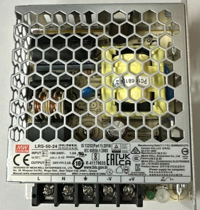 Блок живлення Mean Well 52.8Вт, 24 В, 2.2 А