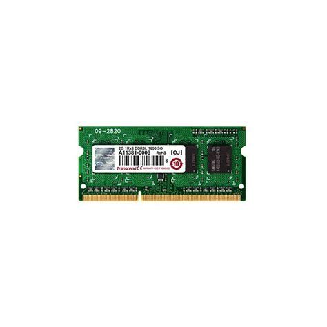 Модуль пам'яті SO-DIMM 2GB DDR3L Transcend 1Rx8